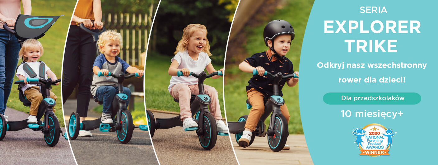  dziecięcy trójkołowiec i rowerek biegowy w jednym 