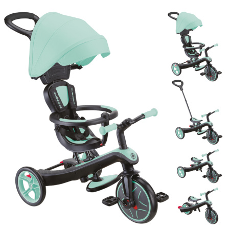 EXPLORER TRIKE 4w1 - rowerek wielofunkcyjny - Mint (634-206)