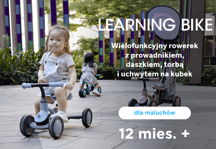 LEARNING BIKE - wielofunkcyjne rowerki dla malych dzieci