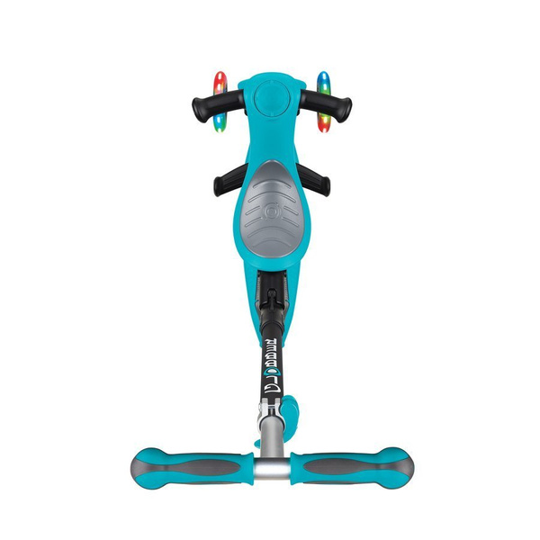 GO•UP DELUXE LIGHTS - hulajnoga trójkołowa z siedziskiem - Teal (646-105)