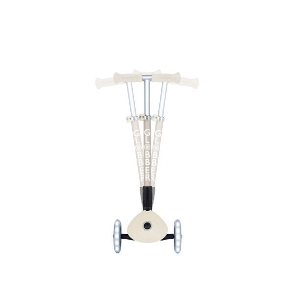 JUNIOR FOLDABLE LIGHTS ECOLOGIC - hulajnoga trójkołowa - Coconut (692-566-2)