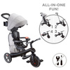 EXPLORER TRIKE 4w1 DELUXE PLAY - rowerek wielofunkcyjny - Grey (636-120)