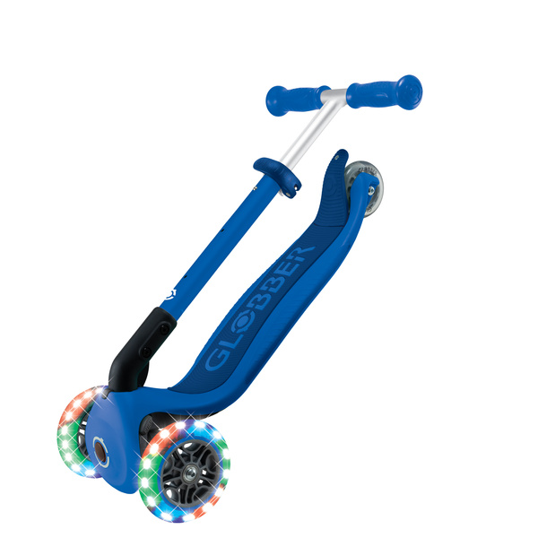 Hulajnoga trójkołowa JUNIOR FOLDABLE LIGHTS (437-300-3)