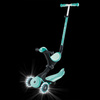GO•UP DELUXE LIGHTS - hulajnoga trójkołowa z siedziskiem - Mint (646-706-2)