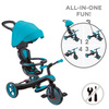 EXPLORER TRIKE 4w1 - rowerek wielofunkcyjny - Teal (634-105)