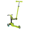 GO•UP SPORTY LIGHTS - hulajnoga trójkołowa z siedziskiem - Lime Green (452-606-4 S)