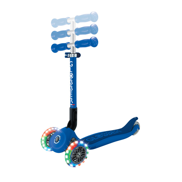 Hulajnoga trójkołowa JUNIOR FOLDABLE LIGHTS (437-300-3)