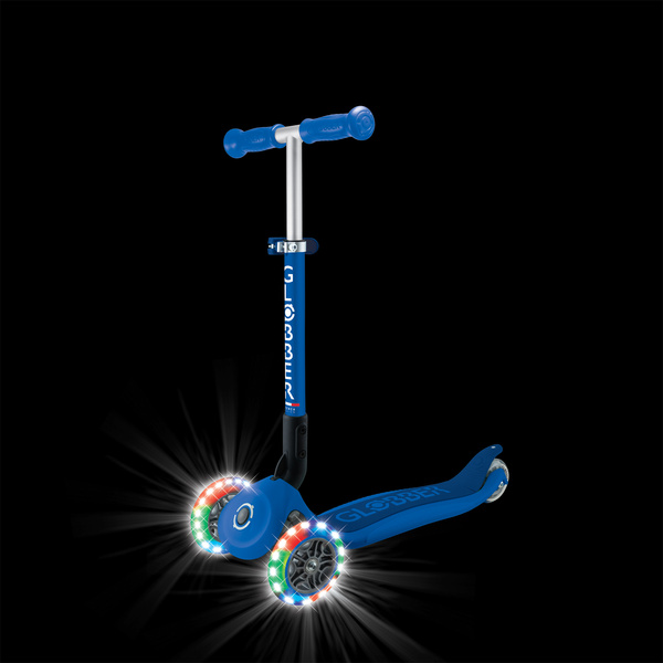 Hulajnoga trójkołowa JUNIOR FOLDABLE LIGHTS (437-300-3)
