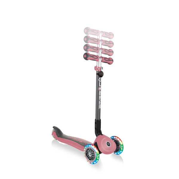 Hulajnoga trójkołowa z siedziskiem jeździk GO•UP DELUXE LIGHTS (646-210)