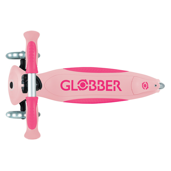 GO•UP DELUXE LIGHTS - hulajnoga trójkołowa z siedziskiem - Pastel Pink (646-710-2)