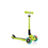 JUNIOR FOLDABLE LIGHTS - hulajnoga trójkołowa - Lime Green (437-106)