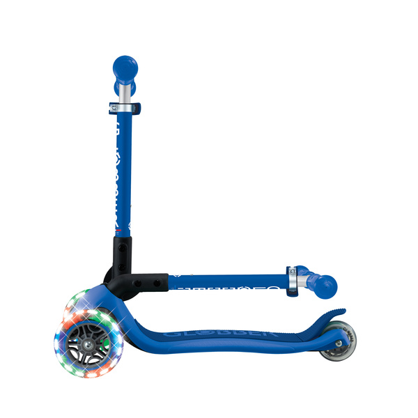 Hulajnoga trójkołowa JUNIOR FOLDABLE LIGHTS (437-300-3)