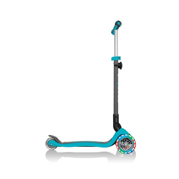 GO•UP DELUXE LIGHTS - hulajnoga trójkołowa z siedziskiem - Teal (646-105)