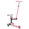 GO•UP SPORTY LIGHTS - hulajnoga trójkołowa z siedziskiem - Pastel Pink (452-710-4 S)