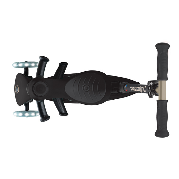 GO•UP DELUXE LIGHTS - hulajnoga trójkołowa z siedziskiem - Black (646-720-2)