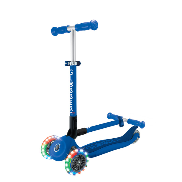Hulajnoga trójkołowa JUNIOR FOLDABLE LIGHTS (437-300-3)