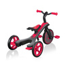 EXPLORER TRIKE 2w1 - rowerek trójkołowy - New Red (630-102)