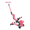 GO•UP BABY LIGHTS 360° - hulajnoga trójkołowa z siedziskiem - Coral/Pastel Pink (844-210)