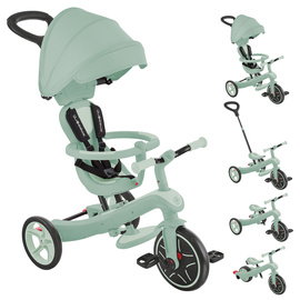 EXPLORER TRIKE 4w1 ECOLOGIC - rowerek wielofunkcyjny - Pistachio (637-505)