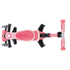 GO•UP BABY LIGHTS 360° - hulajnoga trójkołowa z siedziskiem - Coral/Pastel Pink (844-210)