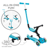 Hulajnoga z siedziskiem jeździk GO•UP ACTIVE LIGHTS 360 (749-300)