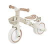 LEARNING TRIKE 3w1 PLUS ECOLOGIC - rowerek trójkołowy, biegowy - Coconut (738-466)