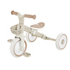 LEARNING TRIKE 2w1 PLUS ECOLOGIC - rowerek trójkołowy, biegowy - Coconut (737-466)