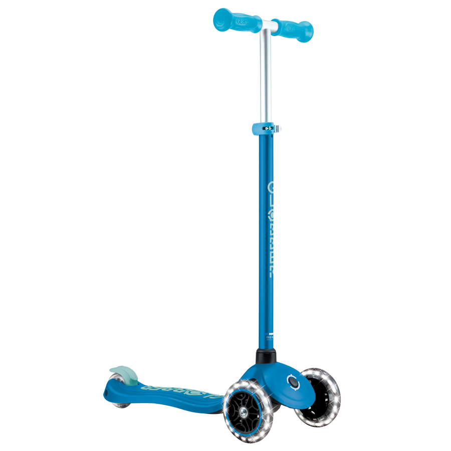 Hulajnoga PRIMO PLUS GLOW LIGHTS - Petrol Blue (443-100)