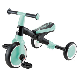 LEARNING TRIKE 2w1 - rowerek trójkołowy, biegowy - Mint (735-206)
