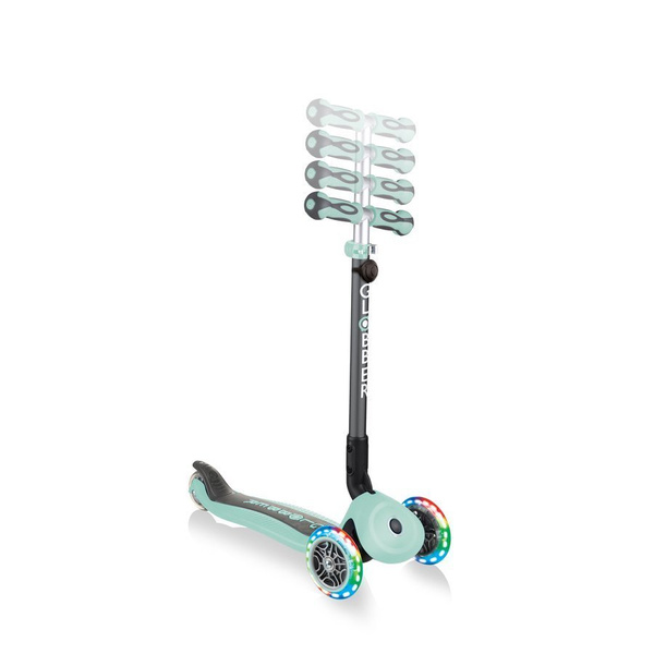 Hulajnoga trójkołowa z siedziskiem jeździk GO•UP DELUXE LIGHTS (646-206)