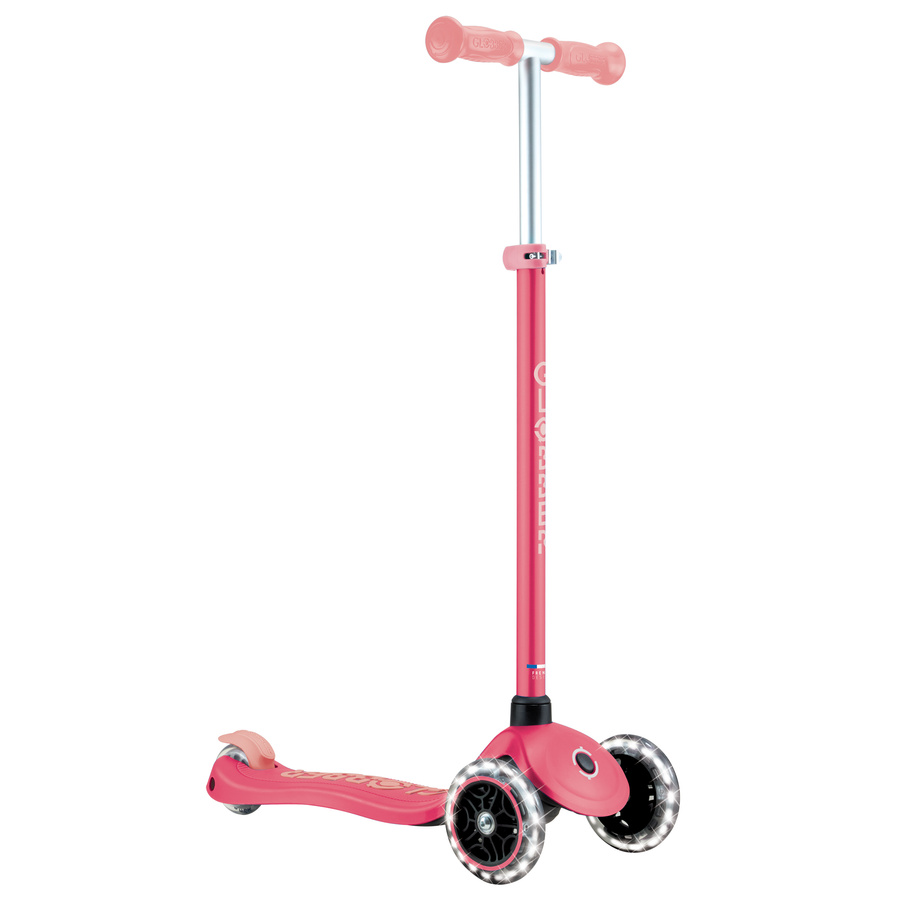 Hulajnoga PRIMO PLUS GLOW LIGHTS - Coral Pink (443-110)