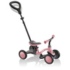 LEARNING BIKE 3w1 DELUXE - rowerek wielofunkcyjny - Deep Pastel Pink (639-211)