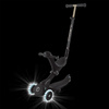 GO•UP DELUXE LIGHTS - hulajnoga trójkołowa z siedziskiem - Black (646-720-2)