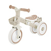 LEARNING TRIKE 2w1 PLUS ECOLOGIC - rowerek trójkołowy, biegowy - Coconut (737-466)