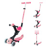 GO•UP DELUXE LIGHTS - hulajnoga trójkołowa z siedziskiem - Pastel Pink (646-710-2)